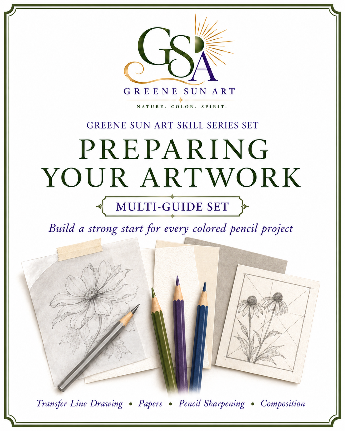 Preparing Your Artwork - Colored Pencil Skill Series Set