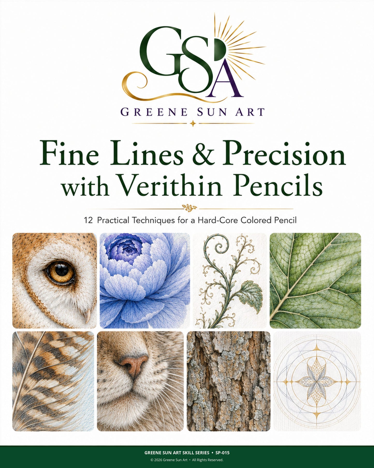 Fine Lines & Precision with Verithin Pencils | Colored Pencil Skill Series Guide