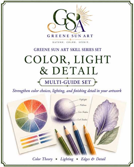 Color, Light & Detail - Colored Pencil Skill Series Set