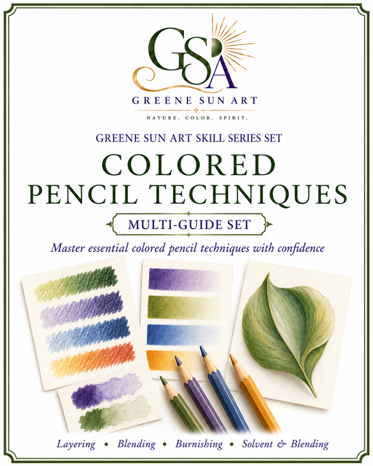 Colored Pencil Techniques - Colored Pencil Skill Series Set