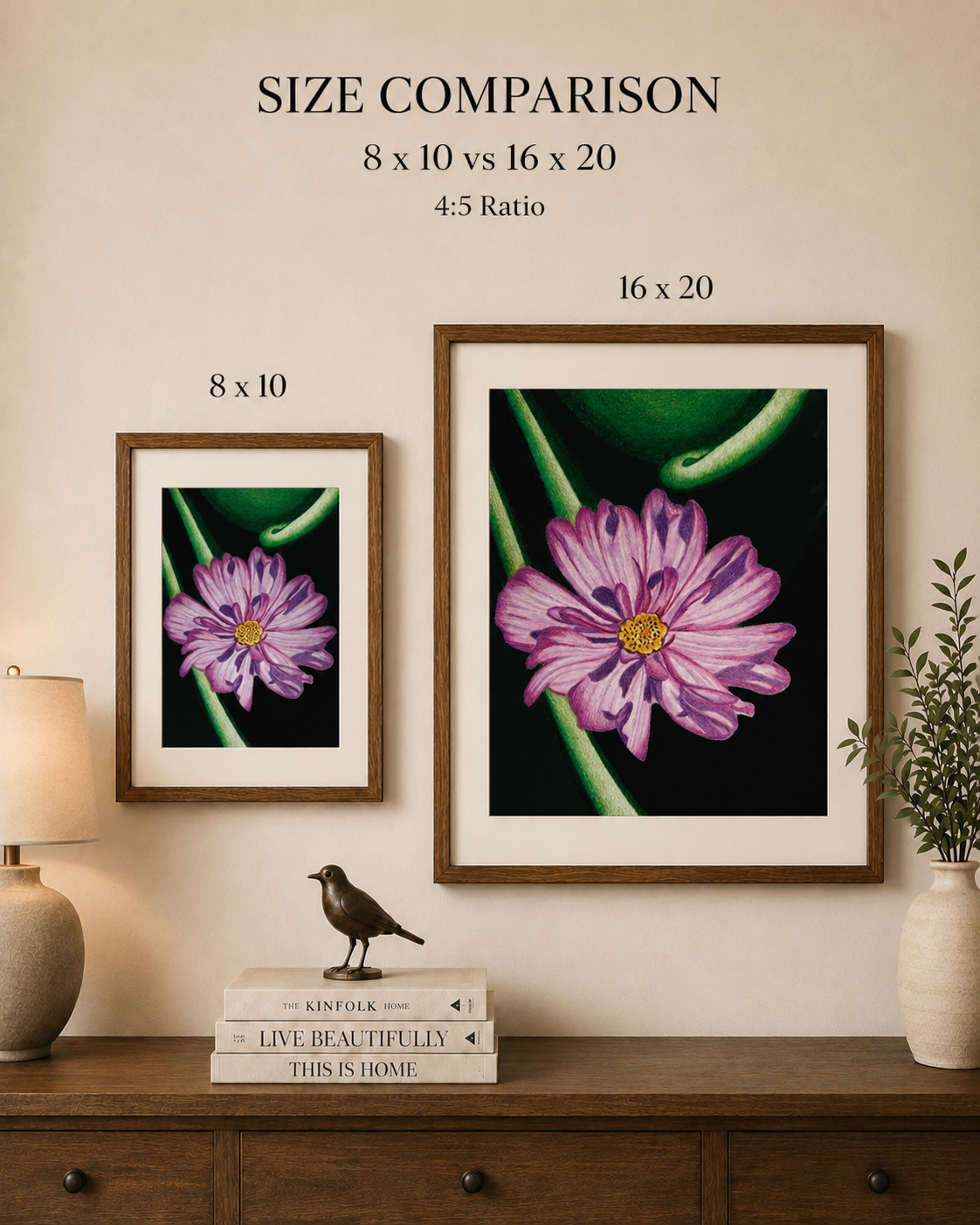 Cosmos - Colored Pencil Fine Art Print