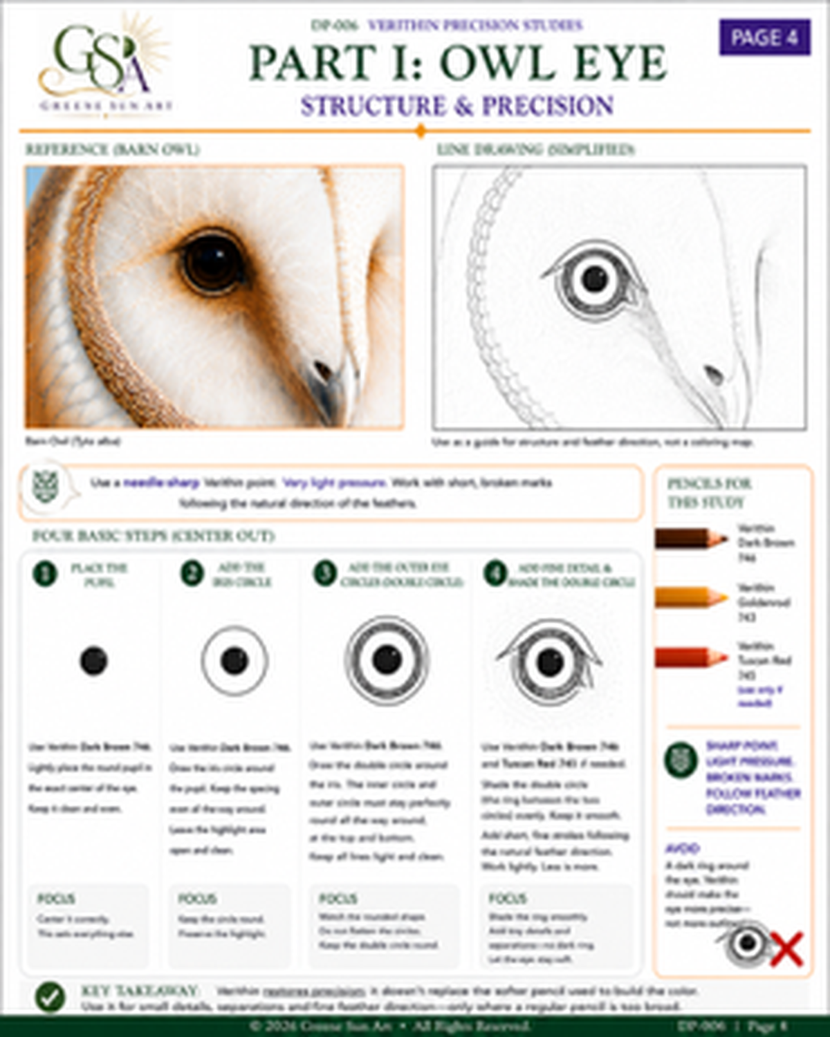 Verithin Precision Studies – Colored Pencil Tutorial | Digital Download