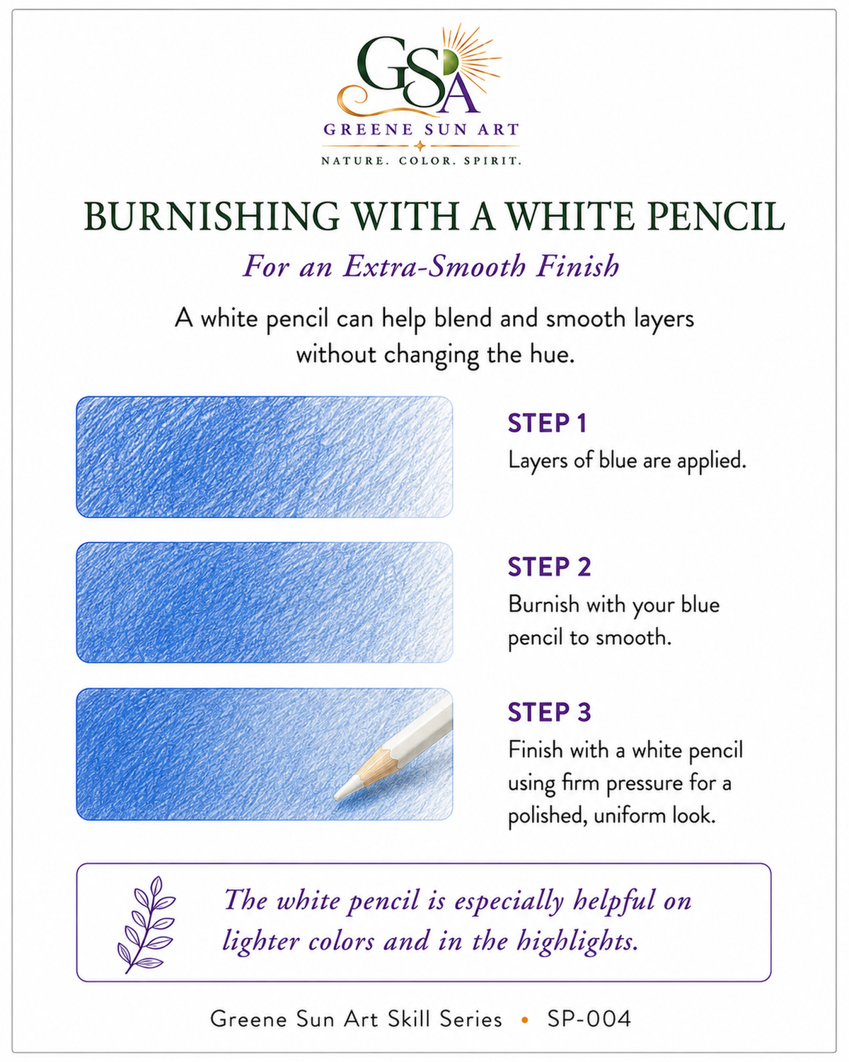 Burnishing - Colored Pencil Skill Series Guide