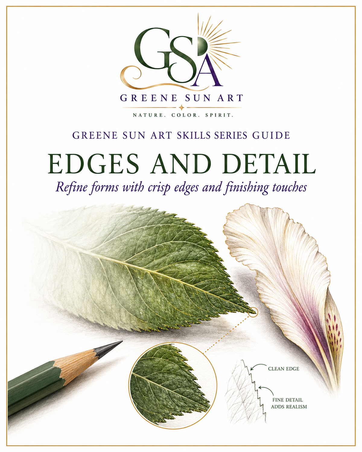 Edges and Detail - Colored Pencil Skill Series Guide