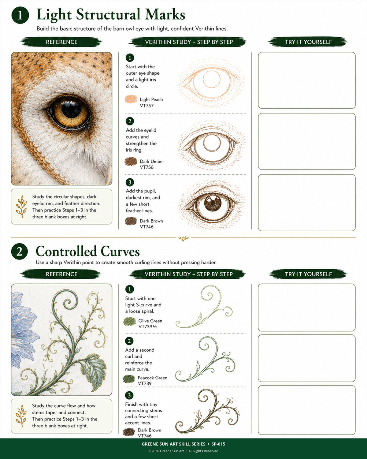 Fine Lines & Precision with Verithin Pencils | Colored Pencil Skill Series Guide