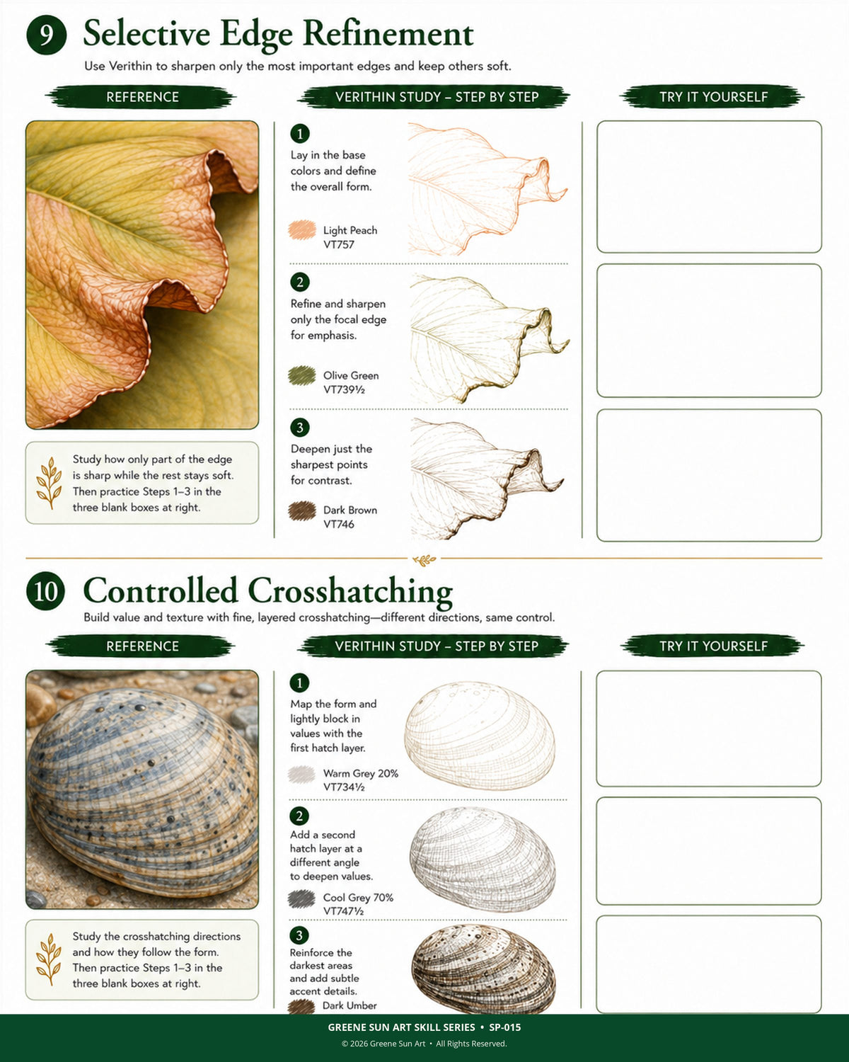 Fine Lines & Precision with Verithin Pencils | Colored Pencil Skill Series Guide